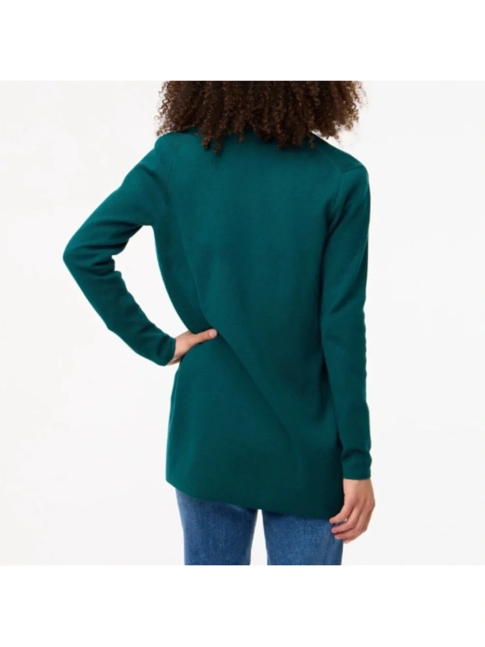 J. Crew Chelsea Open-Front Cardigan Sweater